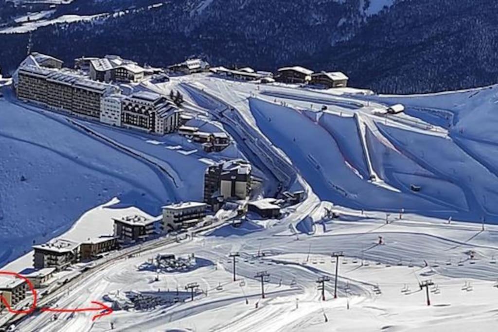 Apartament Vue Panoramique Sur Les Pyrenees Saint-Lary-Soulan Zewnętrze zdjęcie